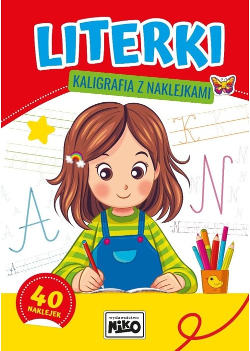 Literki - kaligrafia z naklejkami