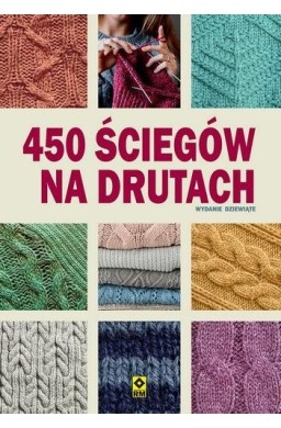450 ściegów na drutach