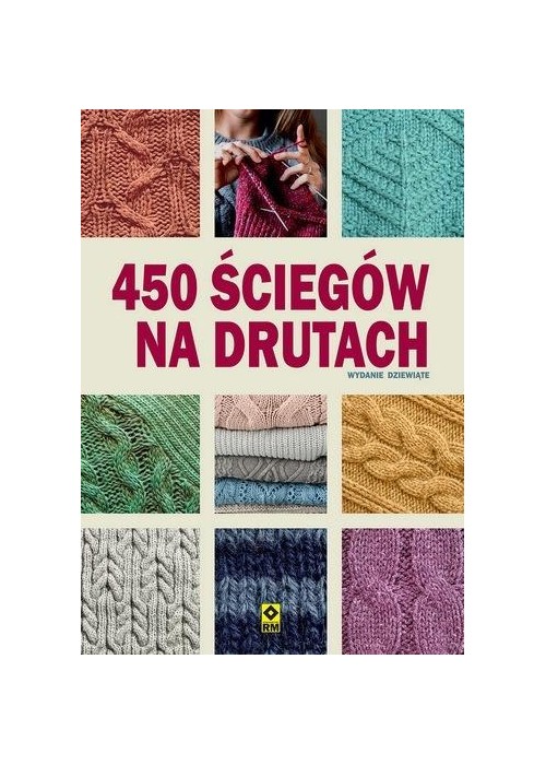 450 ściegów na drutach