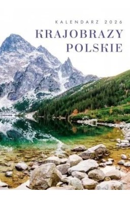 Kalendarz 2026 ścienny wieloplanszowy Krajobrazy