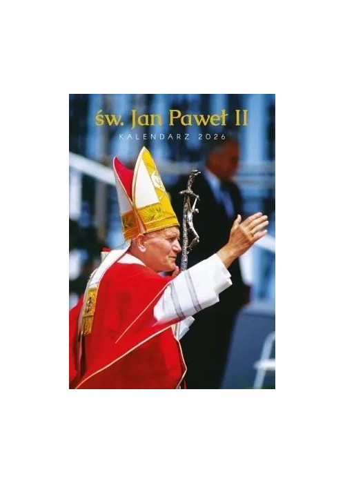 Kalendarz 2026 ścienny wieloplanszowy JP II