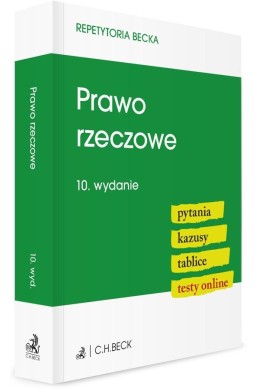 Prawo rzeczowe. Pytania. Kazusy. Tablice