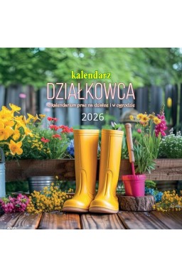Kalendarz 2026 ścienny albumowy 30x30cm Działkowca