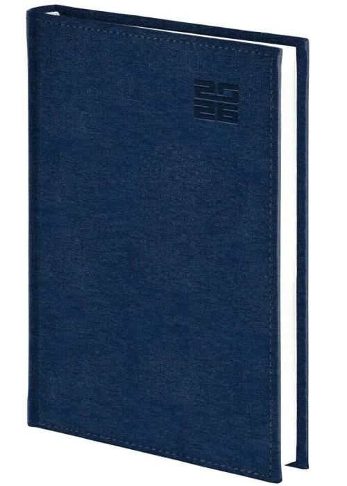Kalendarz 2026 A5 tygod. notes Aluminium granat