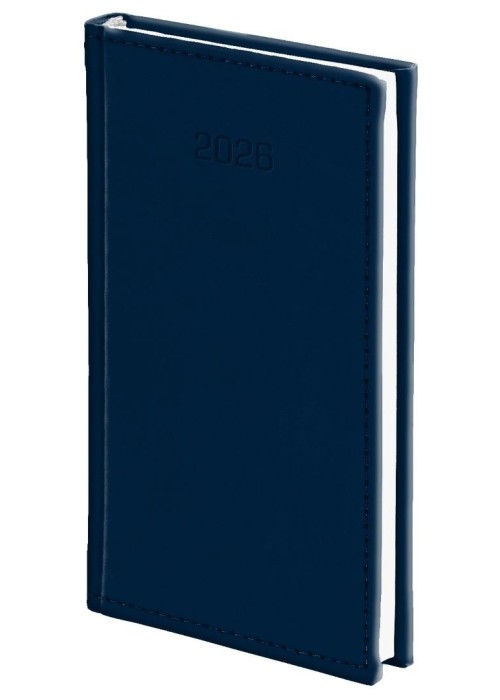 Kalendarz 2026 A6 tygodniowy Vivella granat
