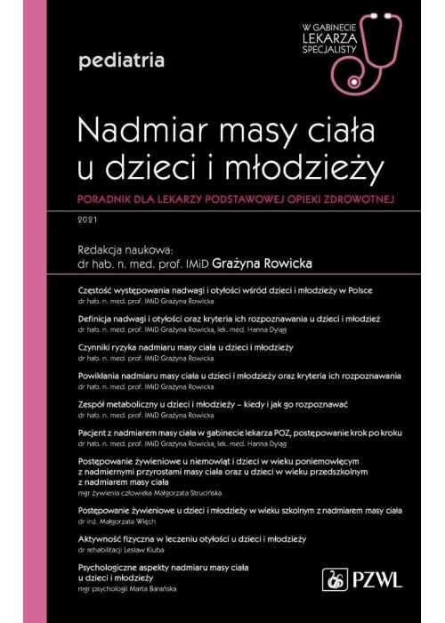 Nadmiar masy ciała u dzieci i młodzieży. Poradnik
