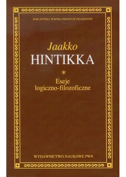 Eseje logiczno-filozoficzne Eseje logiczno-filozoficzne