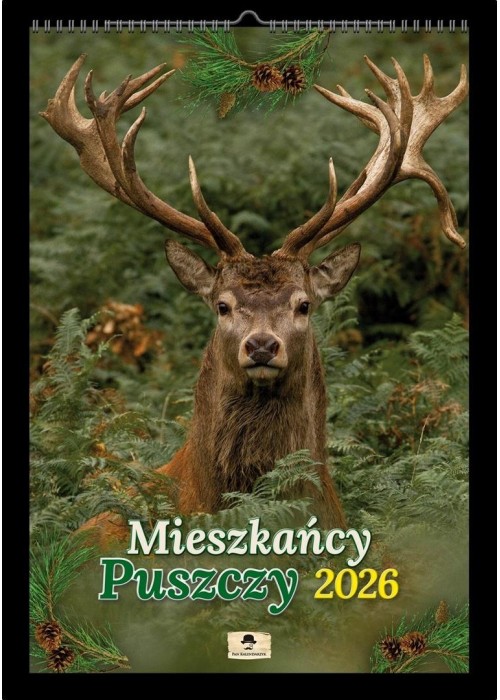 Kalendarz 2026 A3 ścienny mieszkańcy puszczy