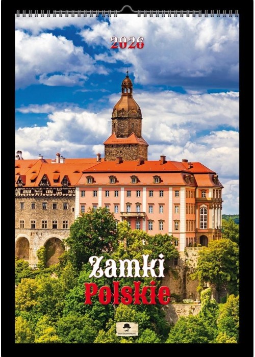 Kalendarz 2026 ścienny zamki polskie