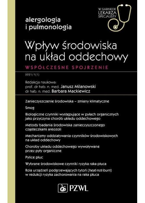 Wpływ środowiska na układ oddechowy. Współczesne s