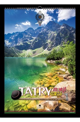 Kalendarz 2026 A3 ścienny jednostronny Tatry