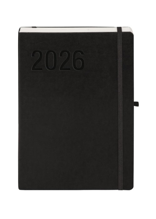 Kalendarz 2026 B5 Impresja czarny DNS