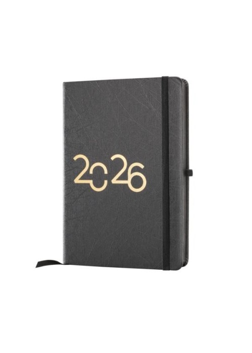 Kalendarz 2026 A5 Black Gold DNS