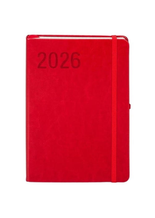 Kalendarz 2026 A5 Formalizm czerwony TDW