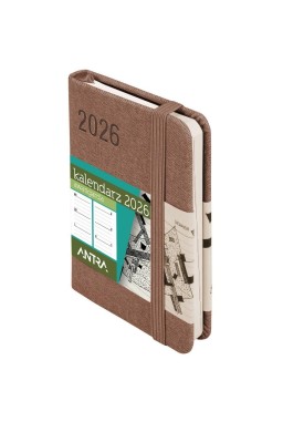 Kalendarz 2026 A7 Awangarda TDW mocca
