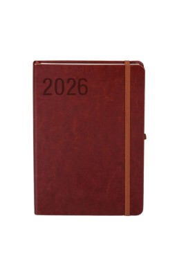 Kalendarz 2026 A4 Formalizm brązowy TDW