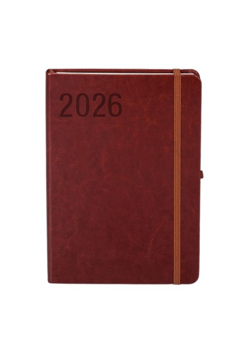 Kalendarz 2026 A4 Formalizm brązowy TDW