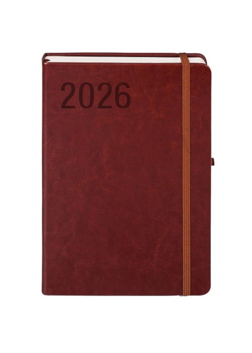 Kalendarz 2026 A5 Formalizm brązowy DNS