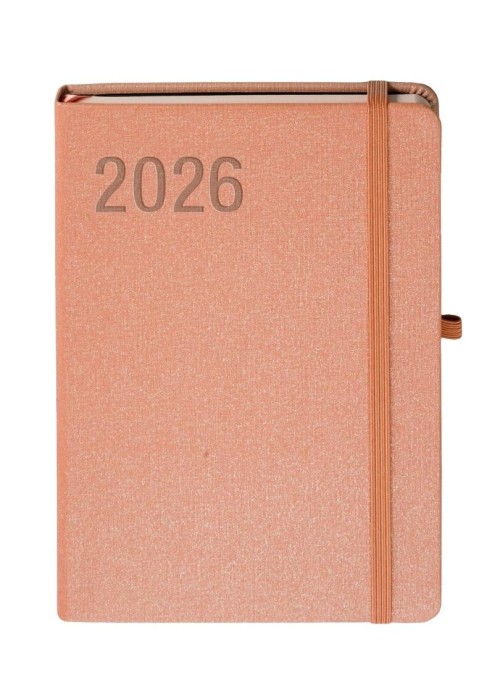 Kalendarz 2026 A5 Sakura miedziany TDW