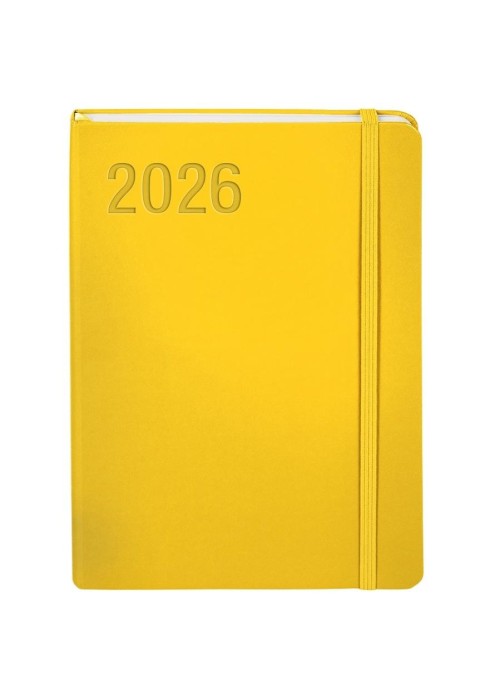 Kalendarz 2026 A5 Minimalizm złoty TNS