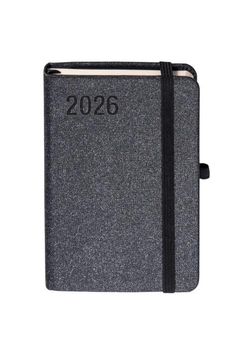 Kalendarz 2026 A6 Sakura czarny TDW