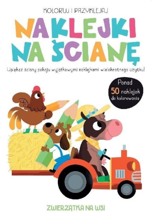 Naklejki na ścianę - Zwierzątka na wsi