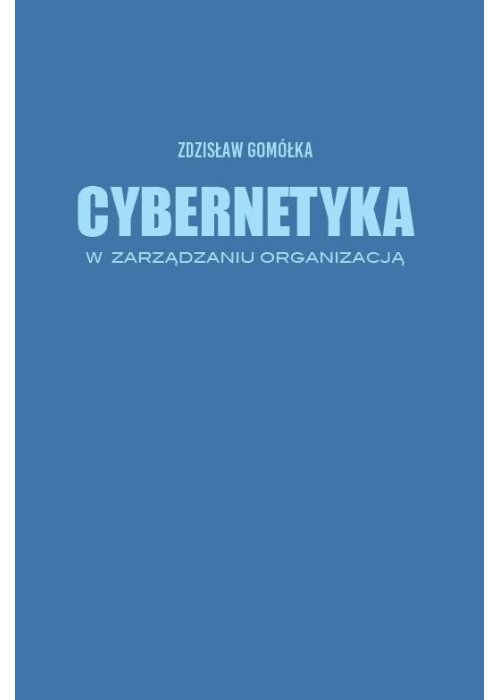 Cybernetyka w zarządzaniu organizacją