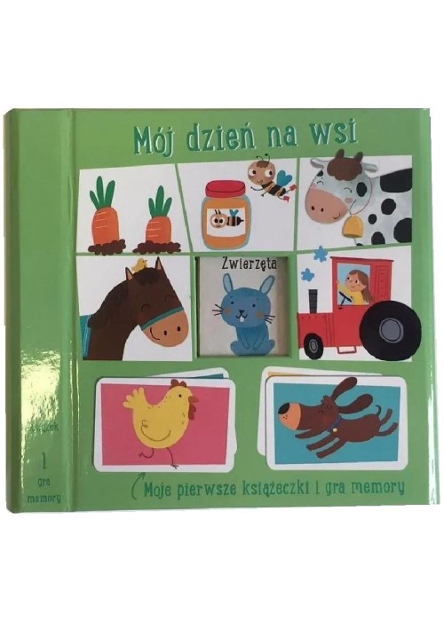 Moje pierwsze książeczki i memory - Dzień na wsi