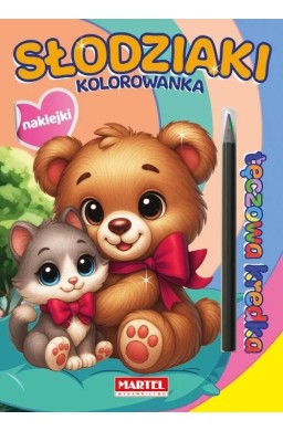 Kolorowanka z kredką Słodziki