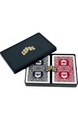 Karty do pokera Copag Wsop black/red 2szt