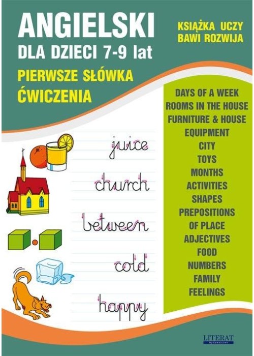 Angielski dla dzieci 7-9 lat. Pierwsze słówka ćw