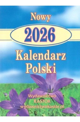 Kalendarz 2026 zdzierak polski