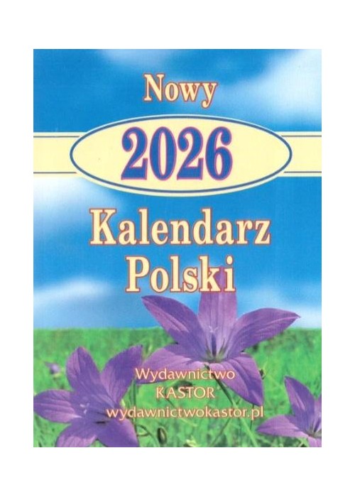 Kalendarz 2026 zdzierak polski