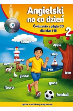 Angielski na co dzień 2 ćw kl. 1-3 SP + CD