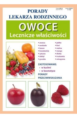 Owoce. Lecznicze właściwości