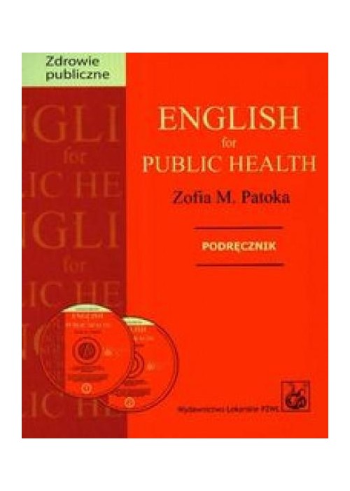 English for public health + 2 CD Podręcznik
