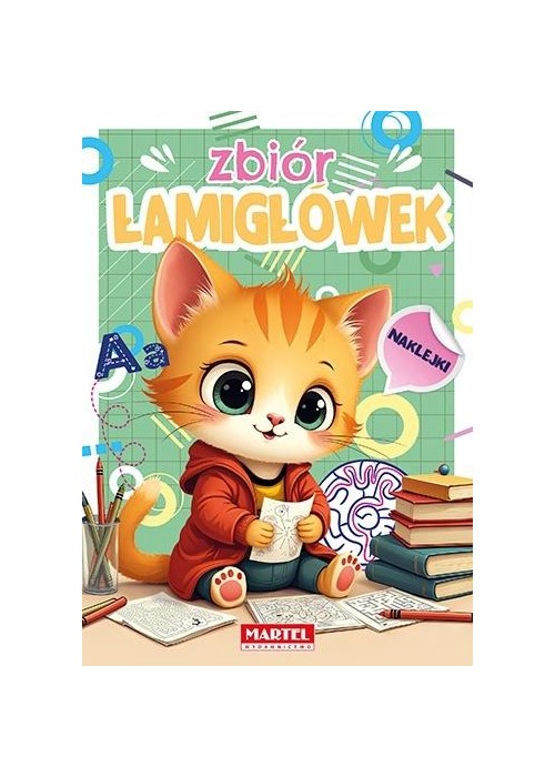 Zbiór łamigłówek z naklejkami