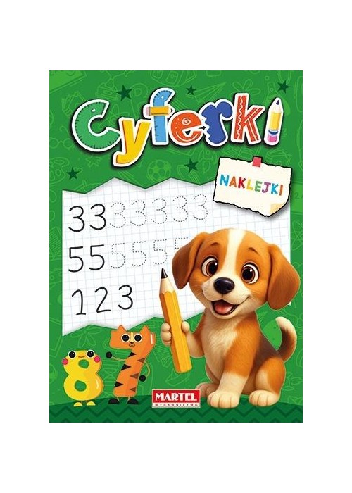Cyferki z naklejkami