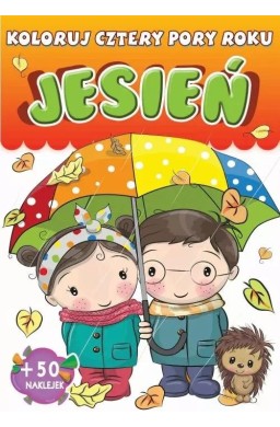 Jesień. Koloruj cztery pory roku