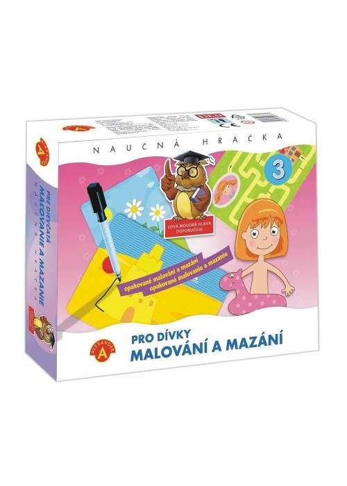 Rysowanie zmazywanie dziewczynki CZ/SK ALEX