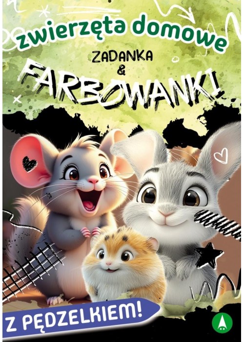 Zwierzęta domowe. Zadanka & farbowanki