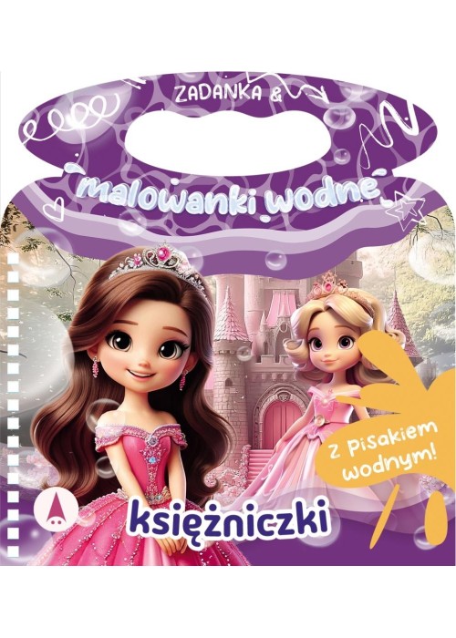 Zadanka & malowanki wodne. Księżniczki