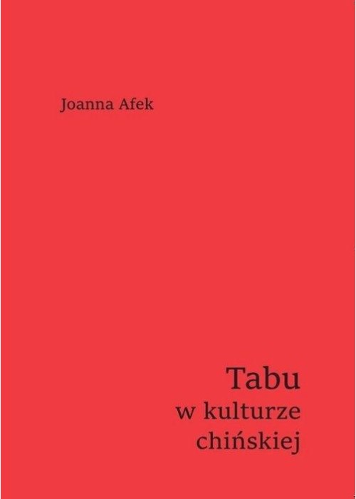 Tabu w kulturze chińskiej