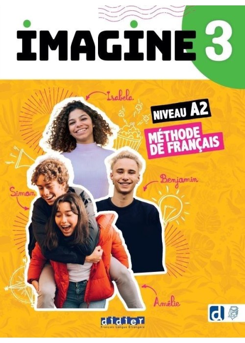 Imagine 3 A2 podręcznik + didierfla.app
