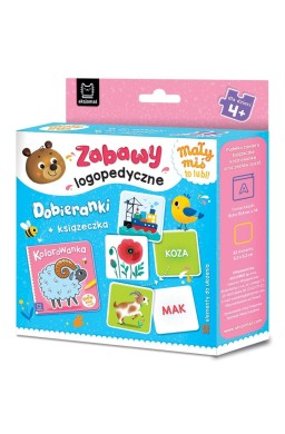 Mały miś to lubi! Zabawy logopedyczne