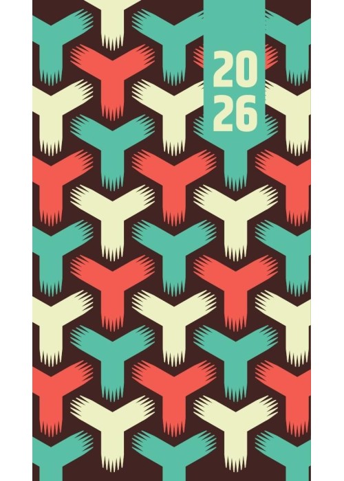 Terminarz 2026 tygodniowy kieszonkowy MIX