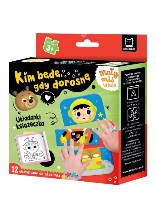 Mały miś to lubi! Kim będę, gdy dorosnę
