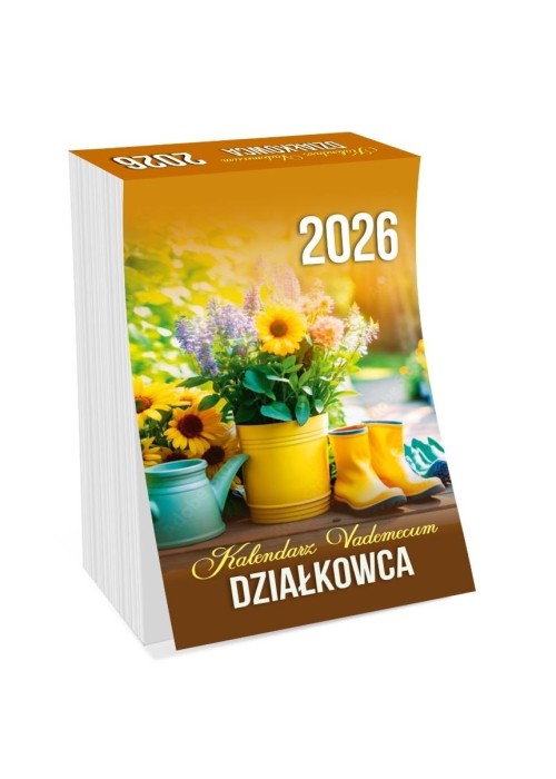 Kalendarz 2026 vademecum działkowca Kalendarz 2026 vademecum działkowca