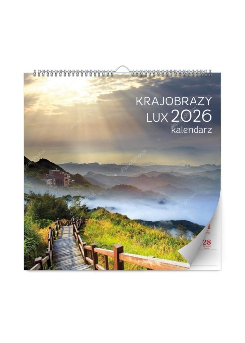 Kalendarz 2026 lux krajobrazy
