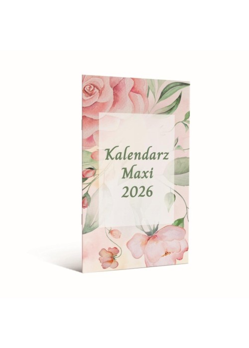Kalendarz 2026 książkowy maxi Kalendarz 2026 książkowy maxi
